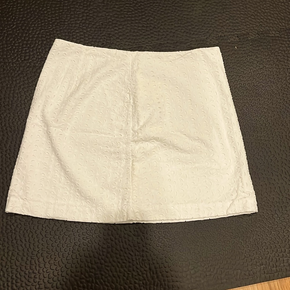 Lily Pulitzer White eyelet skirt